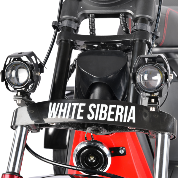 ЭЛЕКТРОСКУТЕР WHITE SIBERIA PRO TRIKE 3000W