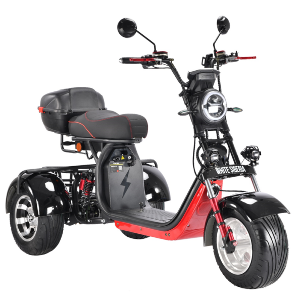 ЭЛЕКТРОСКУТЕР WHITE SIBERIA PRO TRIKE 3000W