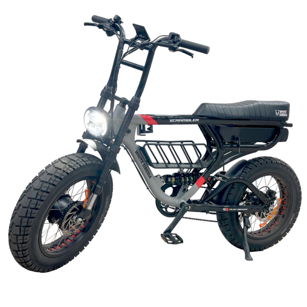 Электровелосипед WHITE SIBERIA Scrambler Demon Dual